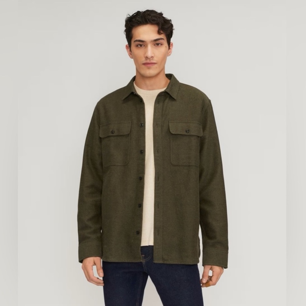 Everlane Heavyweight Overshirt Uniform M